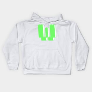 THE LETTER W, Customize My Minifig Kids Hoodie